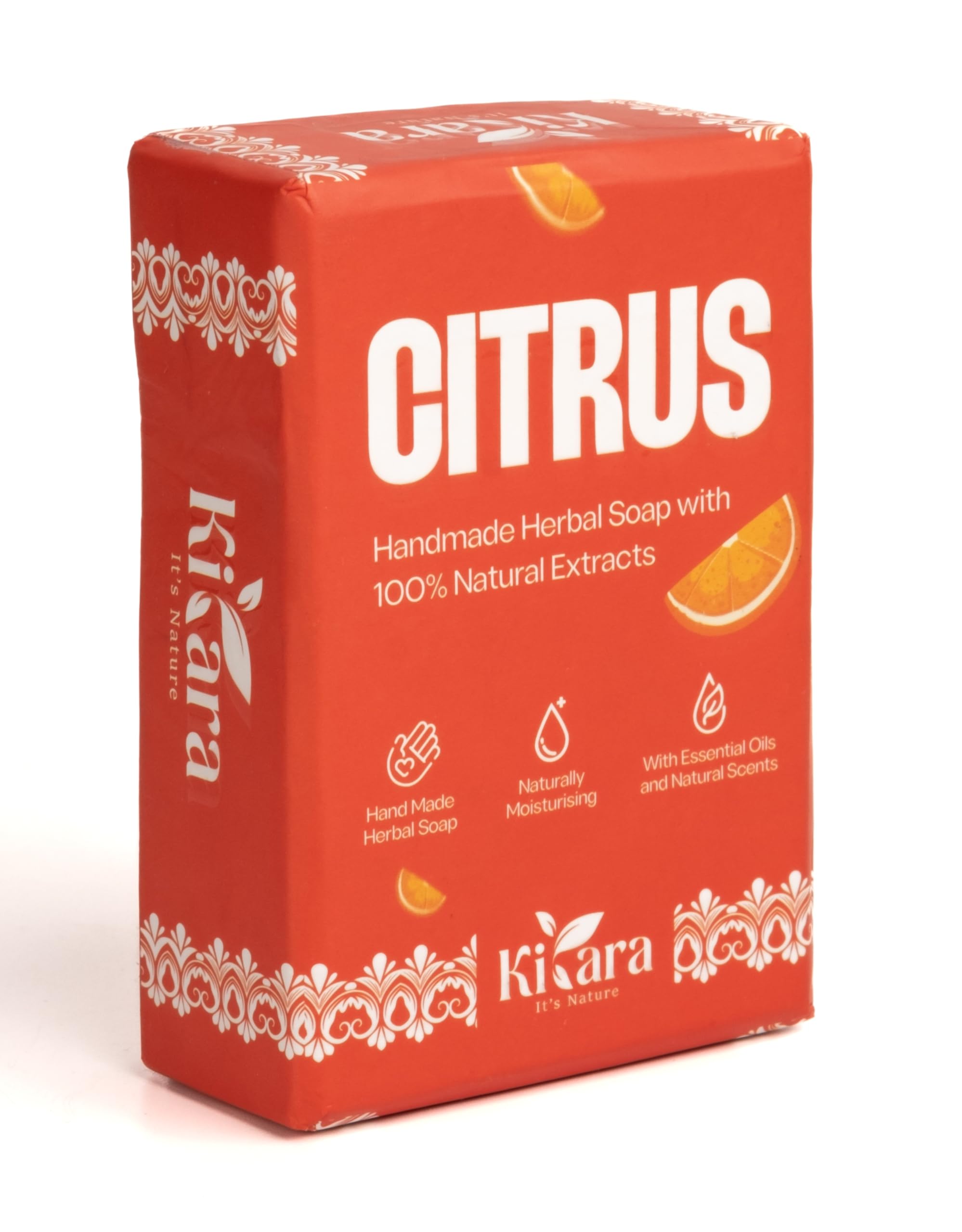 Buy KIYARA Citrus Handmade Herbal Soap – Natural Moisturizing Bath